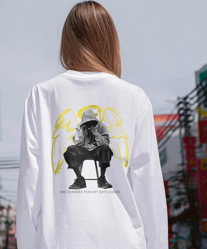 OHP Ohpxgoodd4 B Angel Basic Long Sleeve T-Shirt