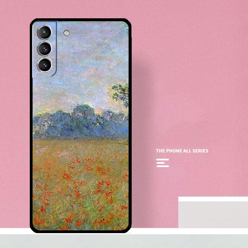 

Claude Monet Painting Phone Case For Samsung Galaxy S25 S26 Ultra S20 S21 S22 S23 S24 S10 Plus S25 FE Cover Coque Galaxy S22