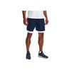 Under Armour Printed Solid Mid-Waist Fitted Woven Sports Shorts Men Bottoms Academy-Blue 1370388-408