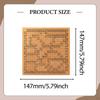 Holzpuzzle Geschenk Intelligenzentwicklung für die Familie Puzzlespiel Herausforderung Spielstil A