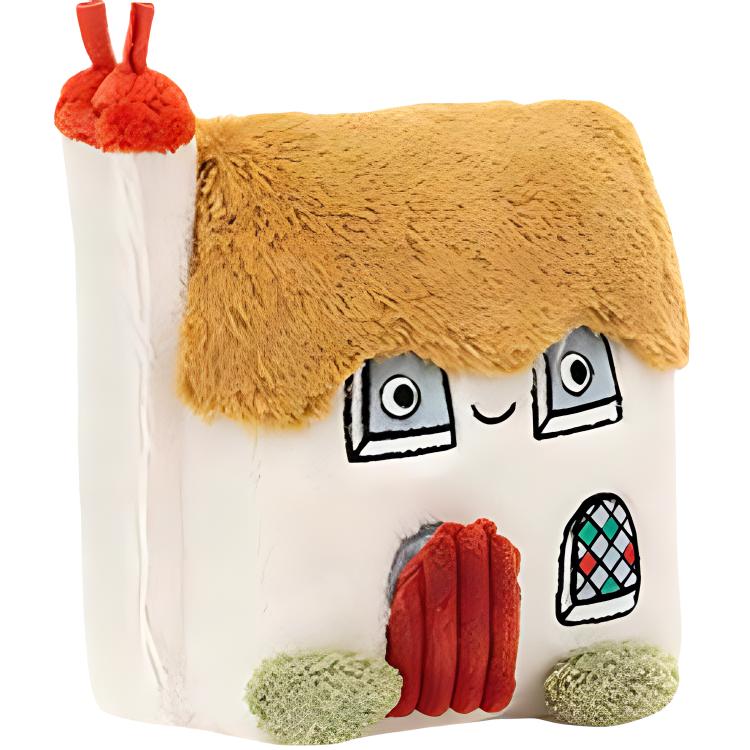 

JELLYCAT Snail House Compatible For Above 3 Years Old Audience Plush Doll Regular Height