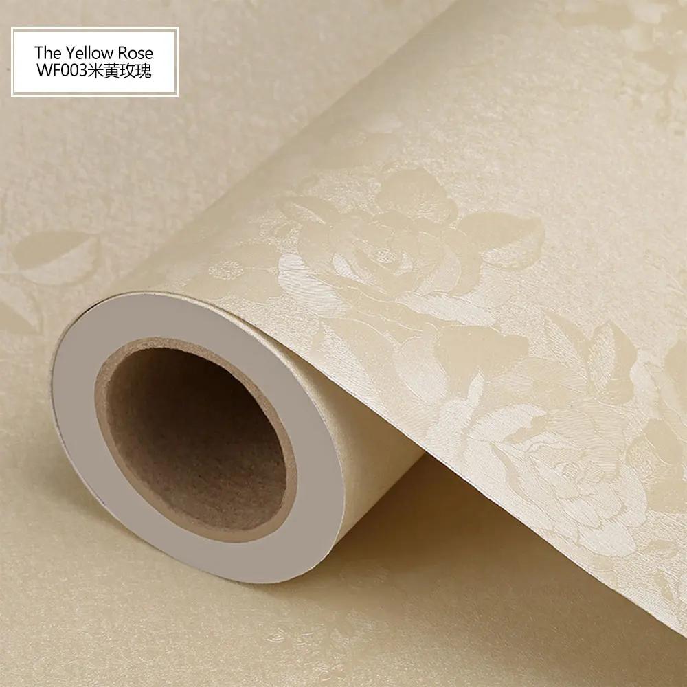 Vine Flower Pattern Self Adhesive Wallpaper Kitchen Waterproof Oil Resistant Decorative Wallpaper Self Adhesive