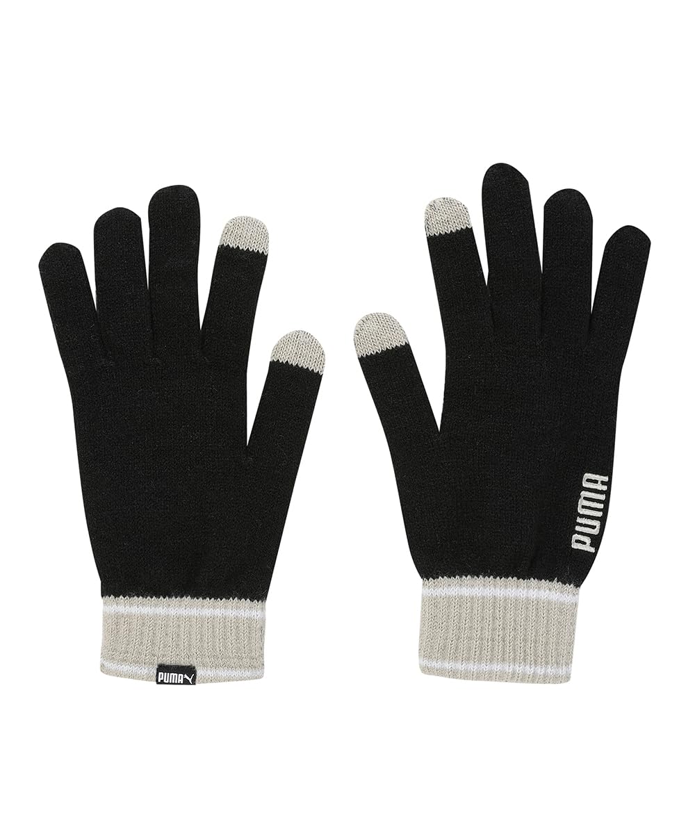 

Training Running Gloves Knit Gloves 041772 24 Color Dust ONESIZE [PUMA] Fall/Winter Black/Desert (04)