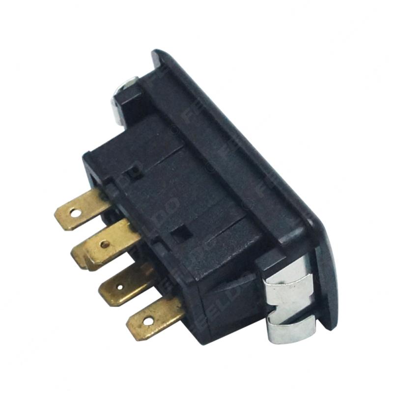 Car 12v-24v Car Power Window Switch Window Regulator 6pins With Metal Buckle Super Tough Long