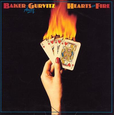 LP Record BAKER GURVITZ ARMY - Hearts On Fire TOPS111 Mountain 1976 UK Rock Used