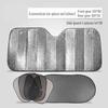 Aluminum Foil Car Sunshade - Reflective Insulation SUV Sunshade
