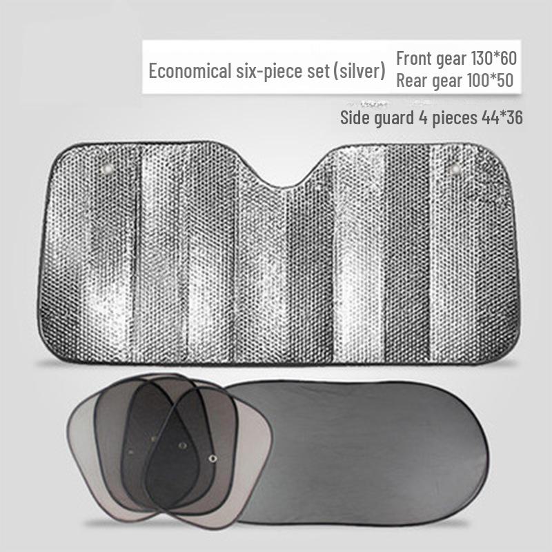 Aluminum Foil Car Sunshade - Reflective Insulation SUV Sunshade