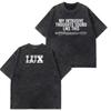 Rosala LUX TRACKLIST TEE Album Tour  Vintage Washed Tshirt Men Women Short Sleeve Cotton Aesthetic Tshirts Casual Tshirts