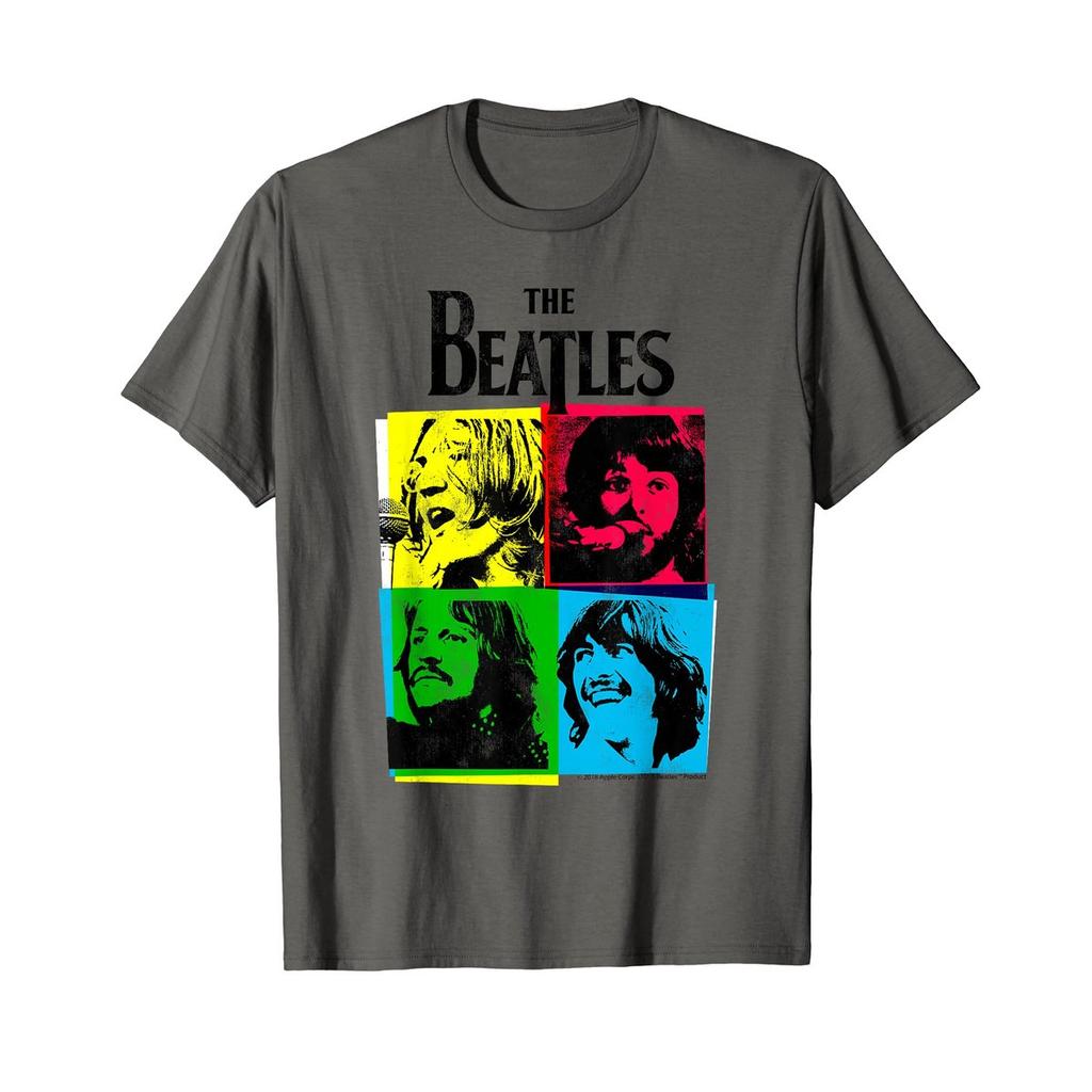The Beatles Official CMYK Graphic Art T-Shirt OBT-0031, Licensed Rock Band Merchandise Unisex Tee