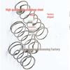 304 Stainless Steel Compression Spring, 0.5mm Wire, OD Options: 3-10mm