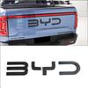 For BYD Shark 6 2025 2026 Car Front After Letter-Decorated Covering Decal  Auto ABS Carbon Badge Logo Styling Accessories