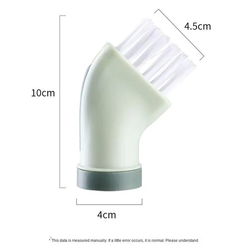 Creative Cleaning Brush Can Be Connected To Mineral Water Bottle Dry-Wet Dual-Use Cleaning Brush Household Gap Brush