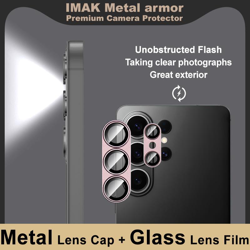 Für Samsung Galaxy S26 Ultra Plus 5G Glas IMAK Metal Armor Premium Kameraschutz