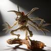 Digimon GK Skelett SkullGreymon Riesenwelle Mechanische Mutation Kampfstatue Figur in Box 30cm