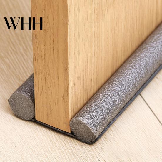 Door Stop Strip Seam Seal Flexible Cut Freely Draft Stopper Bottom Weather Stripping for Home