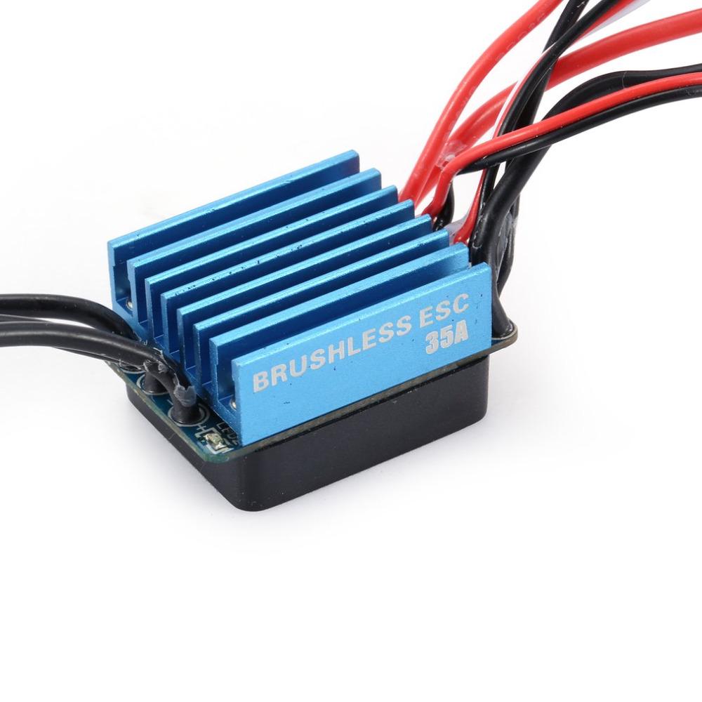 RC 2845 3930KV Sensorless Brushless Motor with 35A Brushless ESC Electric Speed Controller