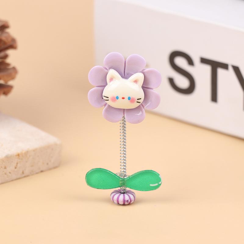 Flower Car Ornaments Car Center Console Dashboard Ornament Shake Head Flower Car Accessories