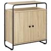 Sideboard Sonoma Oak 68 X 35 X 75 Cm Engineered Wood