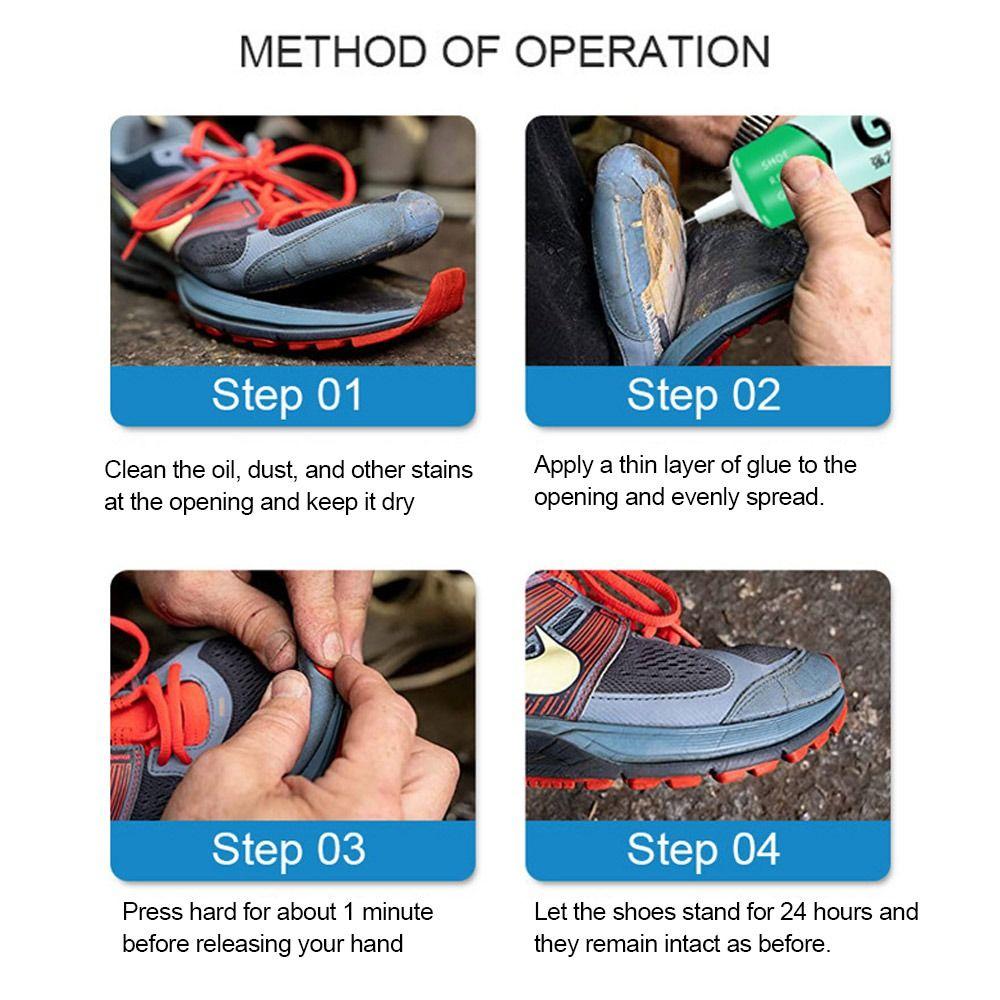 Adhesive Strong Shoe Glue PVA Shoes Repairing Glue New Mending Liquid Tool  Fix Shoemaker