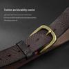 ZIPPO Men's Genuine Leather Pin Buckle Belt
