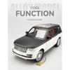 1/24 Scale Land Rover Range Rover Alloy Diecast Car Model Off Road SUV Vehicle Car Exhibition Ornaments Collection Children Toy Gift