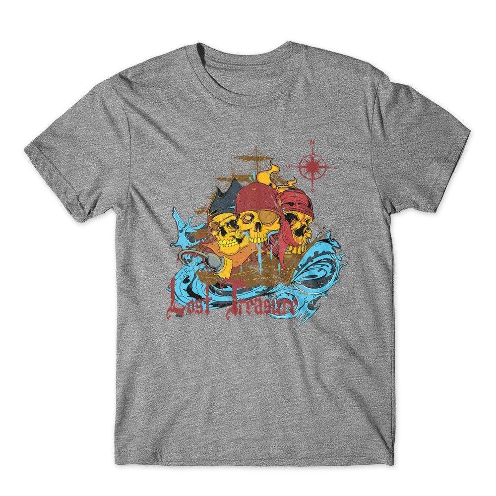 Pirate World T-Shirt. 100% Cotton Premium Tee New S разноцветный