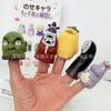 Spot Japanese Anime White Dragon Coal Ball Elf Faceless Male Finger Doll Decoration Blind Box Finger Set Toy Festival Gifts