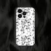 Cartoon C-Courage The C-Cowardly D-Dog Phone Case For Iphone 16 15 11 13 14 Pro Max 7 8 Plus X Xr Xs Max 12mini Black Shell Case