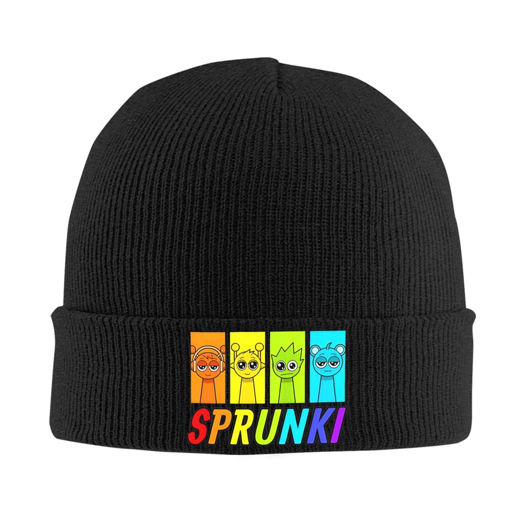 Sprunki Game Pinki Hats Autumn Winter Beanies Warm Game Caps Female Male Acrylic Knitted Caps