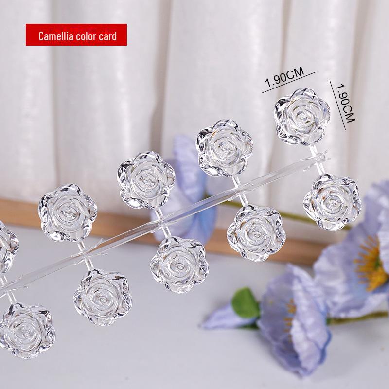 

Прозрачный стеклянный дисплей для плюшевого мишки с разноцветными бусинами