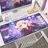 Kawaii Girl Shigure Ui MousePad Computer Keyboard Mat Rubber Game Accessories xMM HD Printing Locking Edge Soft Laptop Rug