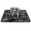 Marbling Nail Art Hand Pillow PU Leather Washable Folding Table Pad Hand Rest Mat