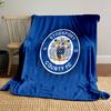 "Stockport County FC Logo" Patterned blanket, flannel, suitable for all seasons, home decor, warm and cozy