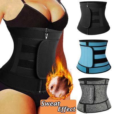 Kvinnor Midjetränare Korsett Midja Cincher Trimmer Bälte Fitness Gördel Bantning Kroppsformare Viktminskning Fettförbrännare Shapewear efter förlossning Svettunderkläder
