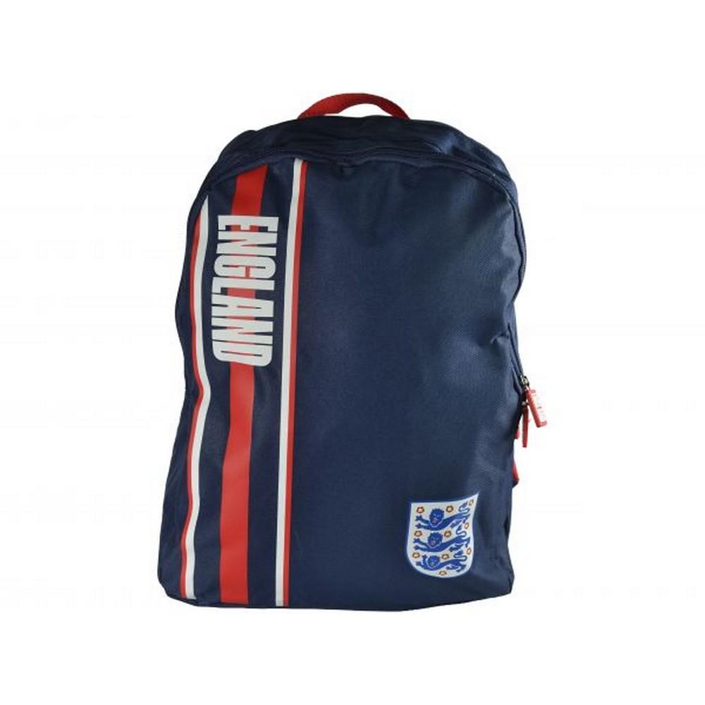 England FA Striped Polyester Backpack