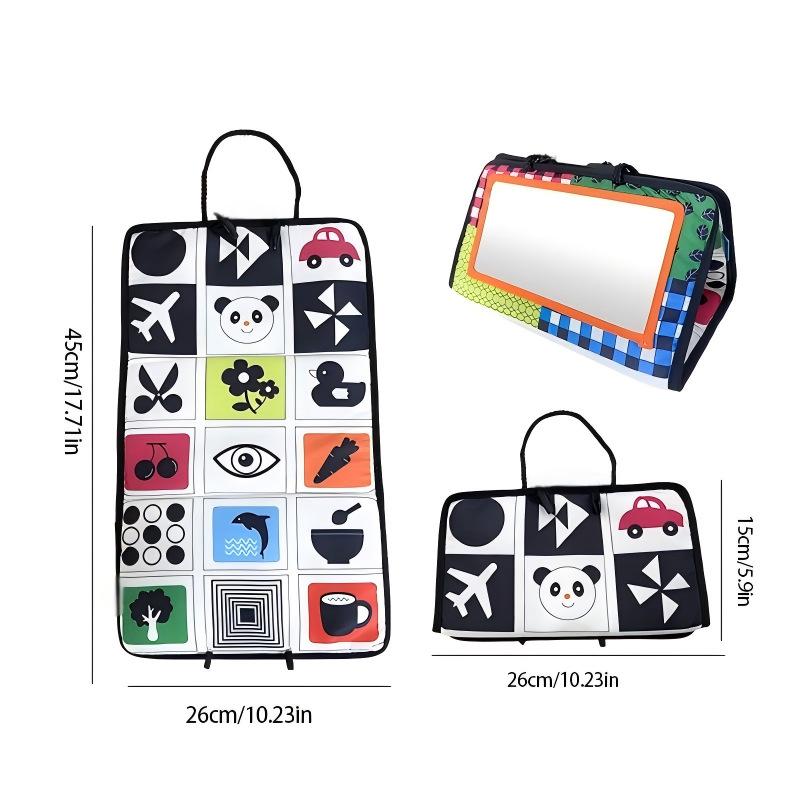Educational Baby Vision Training Car Safety Mirror Toy