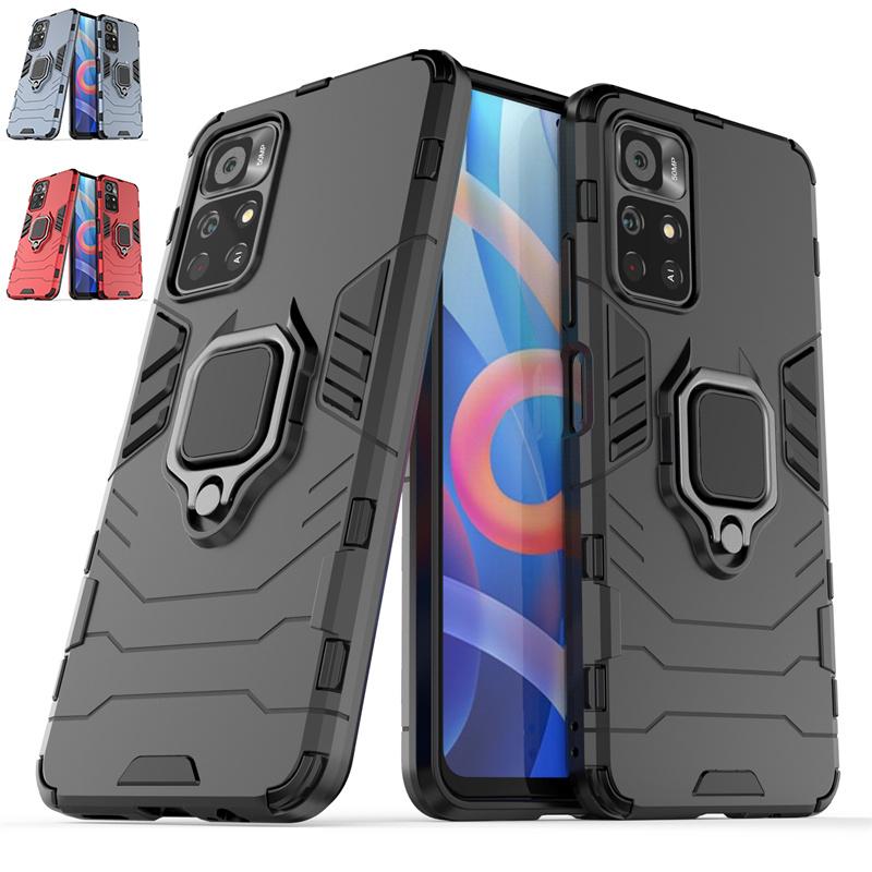For Cover Xiaomi Redmi Note 11S 5G Case Redmi Note 11S 11 Pro Plus 5G Capas Magnetic Ring Holder Cover For Redmi Note 11S Fundas