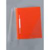 Loose-Leaf Folder A4 Simple Clip Two-Hole Clip Pp Punch Binding Insert Bag Folder Plastic File Binder Storage Storage Clip Office Office Supplies