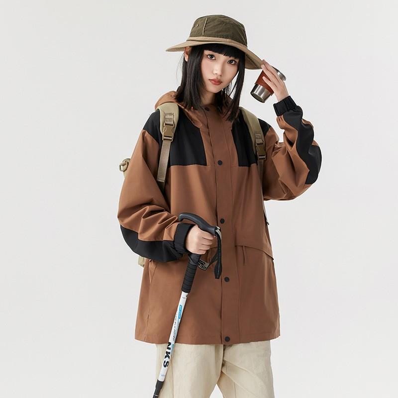 Removable Down Liner Jacket Men Women Waterproof Windproof Outdoor Travel Coat With Detachable Hood