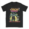 UnisexS TShirts Featuring The Call of Cthulhu Vintage Pure Short Sleeves Crew Neck Tops Perfect As A Gift