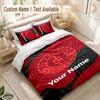 Custom Name Bedding Set 3 PiecesCharlton Athletic Print Duvet Cover + 2 Pillowcases Soft Bed Decor