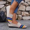 Fashion New Flat Shoes for Women Spring Women's Clothing 2024 New Round Toe Series Women's Knitted Comfortable Women's Breathable Summer