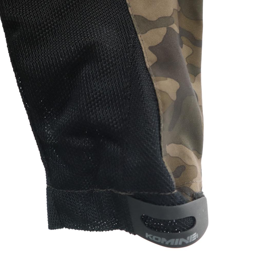 KOMINE Camouflage Pattern bike Protector Mesh Jacket WL 07-114 Camouflage Women Used