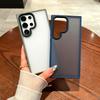 Suitable for Samsung S24 Ultra Mobile Phone Case Phantom Matte Transparent Galaxy S25 Full Inclusive Anti Fall S23 Protection Case