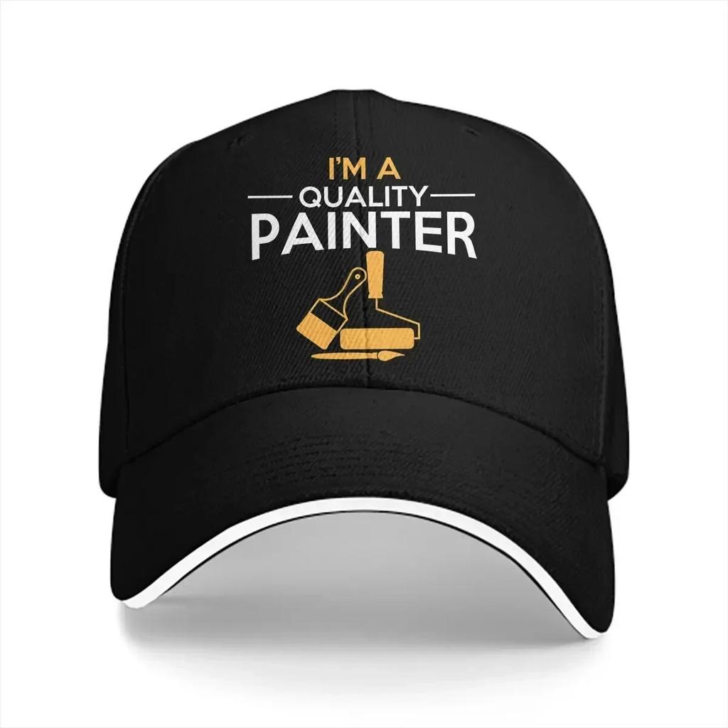 I Am A Quality Painter Baseball Caps Peaked Cap Painter and Decorator Sun Shade Hats for Unisex Women
