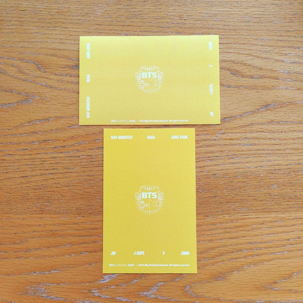[USED] BTS Global Fan Club 2nd Generation ARMY Membership Bonus Photo Card