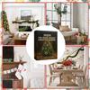 2D Acrylic Christmas Calendar Advent Flat 24 Days Count To Christmas Decoration New Year Hanging for Office School Garage Living