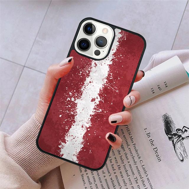 

Чехол для телефона с флагом Латвии для iPhone 17 Air 15 16 11 12 13 14 Pro Max Чехол для iPhone 17 Air Max Plus coque Fundas Shell iPhone 13