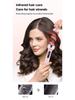 Infrared Hair Straightening & Curling Comb with Auto Power-Off for Short Hair