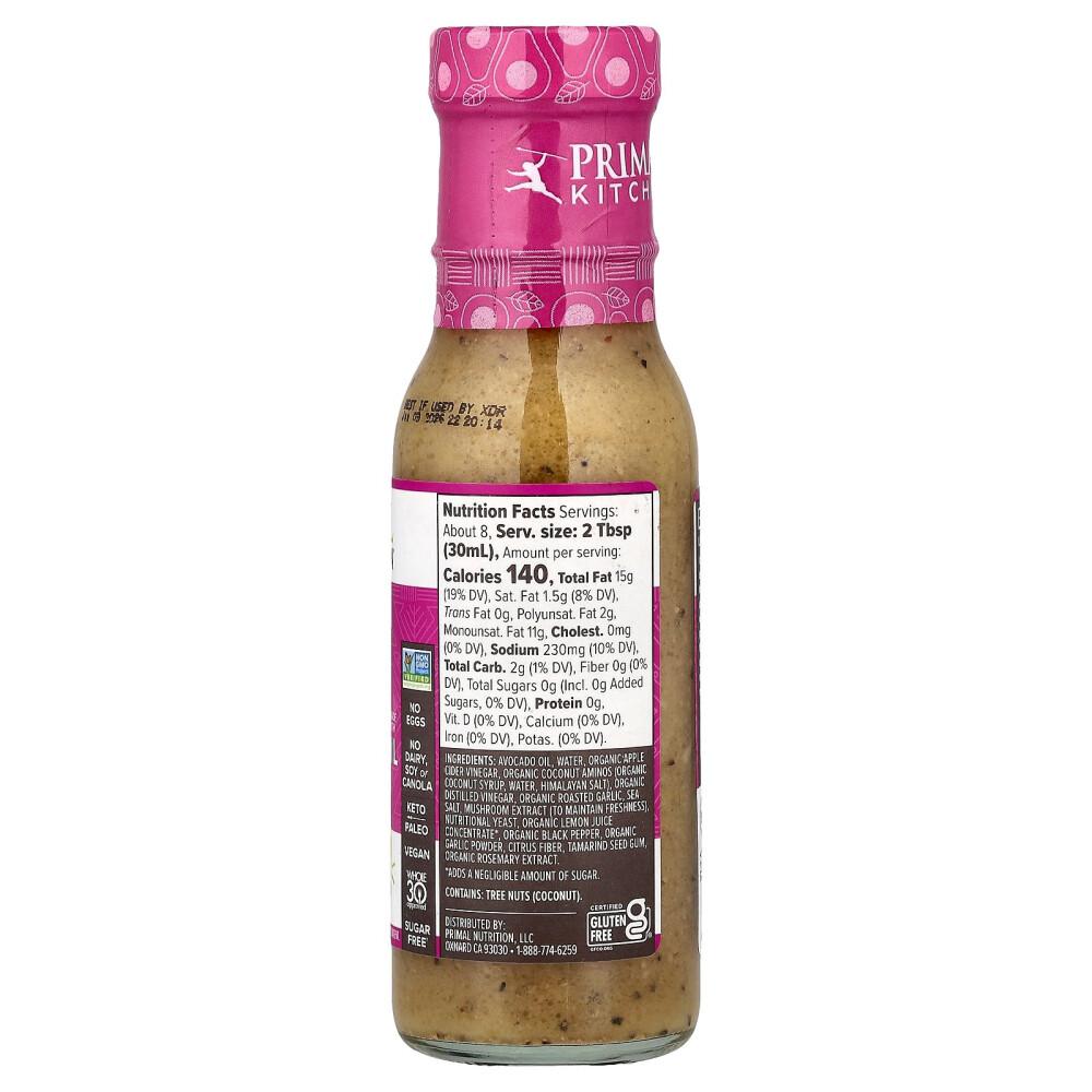 Primal Kitchen Plant-Based Caesar Dressing & Marinade, 236ml (8 Fl Oz)